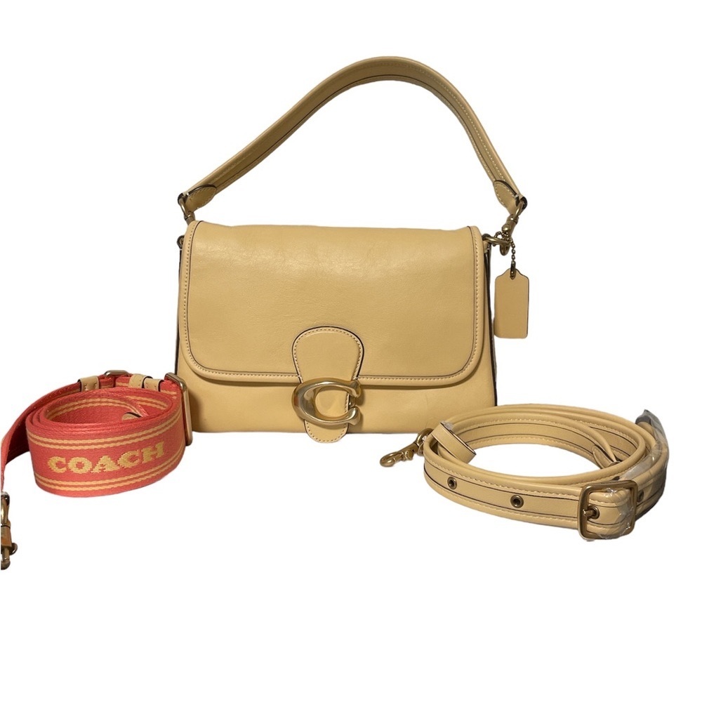 Coach Women's Leather Soft Tabby Shoulder Bag